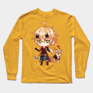 Thoma chibi Long Sleeve T-Shirt